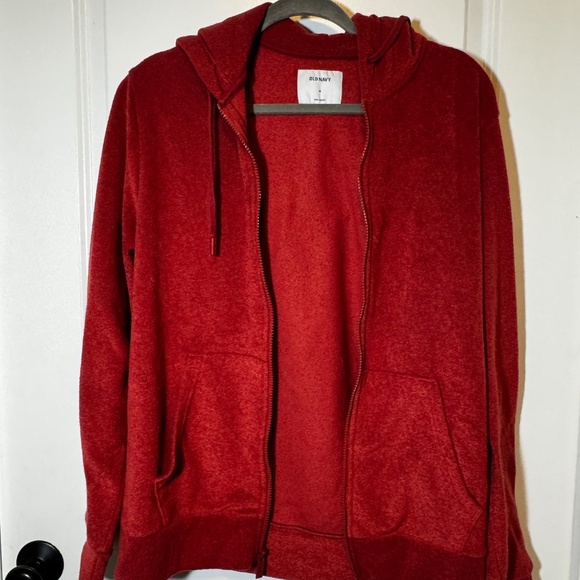 Rust Colored Women's Zip Hoodie - Picture 5 of 6